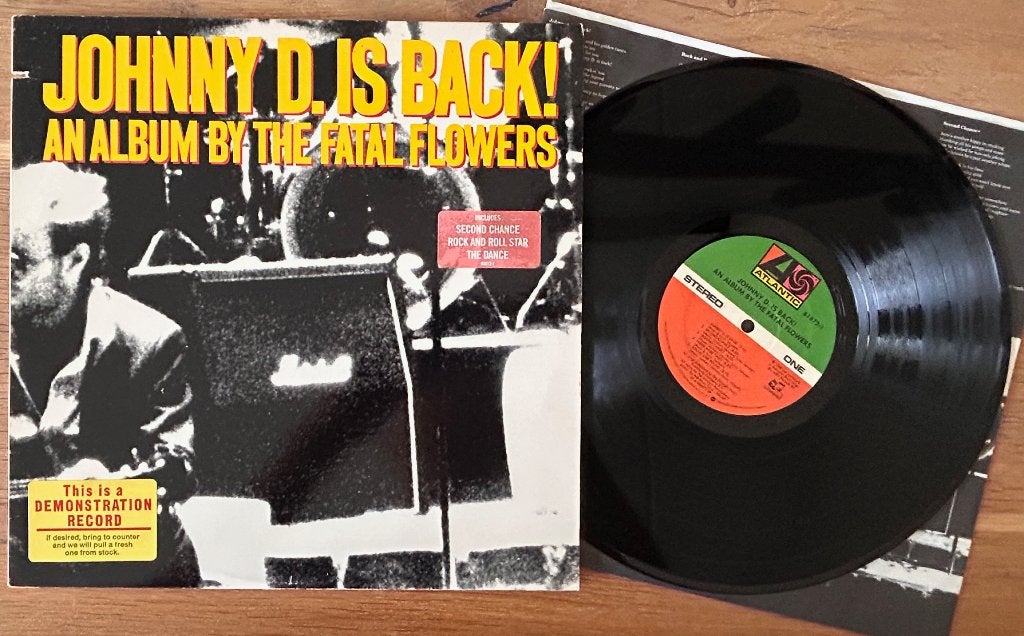 FATAL FLOWERS - Johnny D. is back! ( LP; USA; NMINT ), Cd's en Dvd's, Vinyl | Rock, LP, Ophalen of Verzenden, Zo goed als nieuw