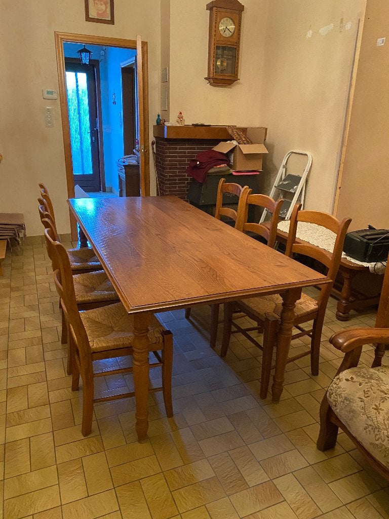 Salle à manger, Maison & Meubles, Enlèvement, Utilisé, 4 à 6 chaises