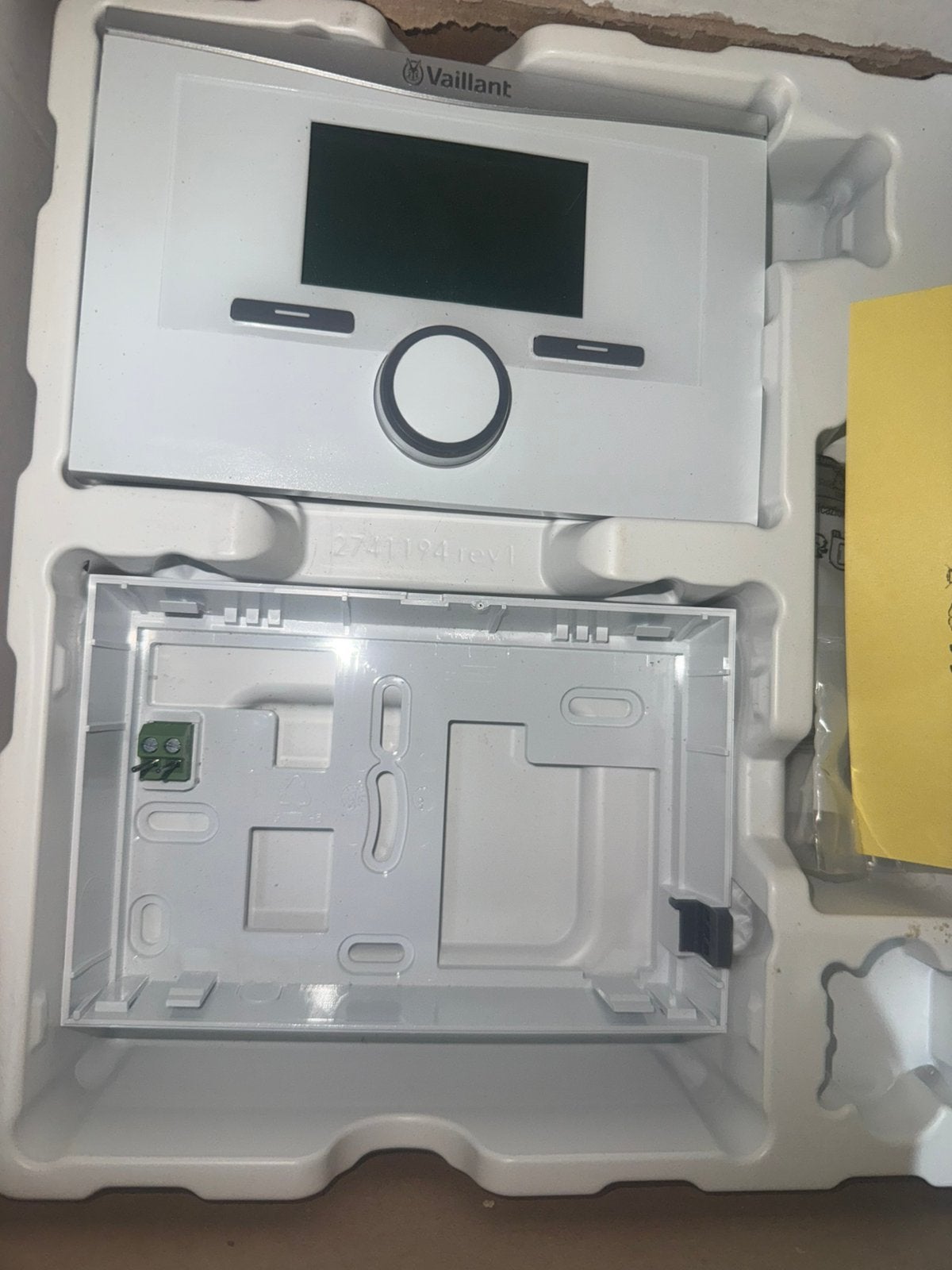 Vaillant calorMATIC VRT 350 kamerthermostaat (eBUS), Doe-het-zelf en Bouw, Ophalen of Verzenden, Zo goed als nieuw
