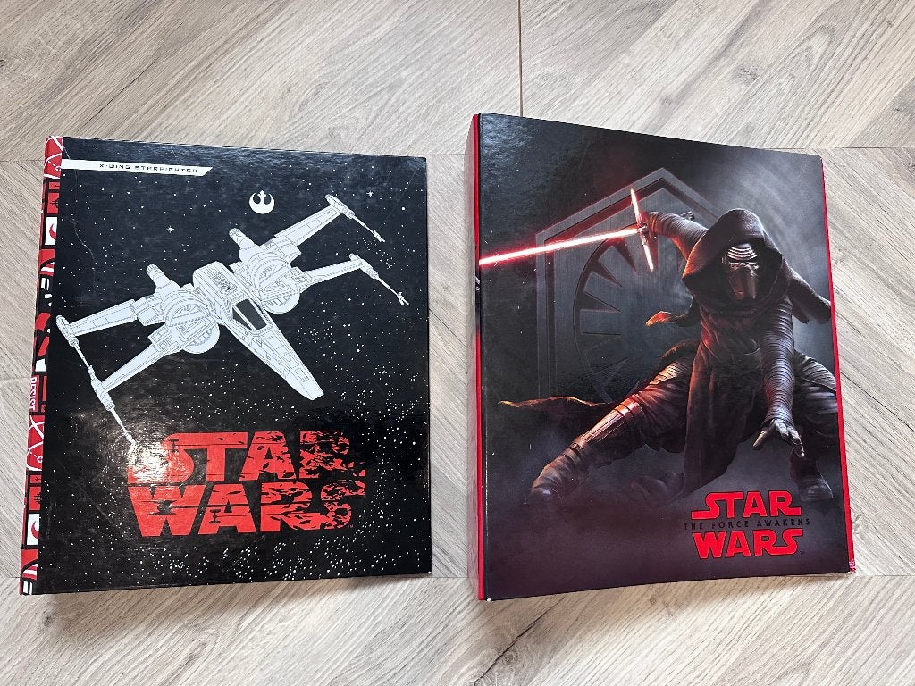 2x Classeur Star Wars dos 8cm et 4cm - etat impec, Collections, Star Wars, Enlèvement, Utilisé