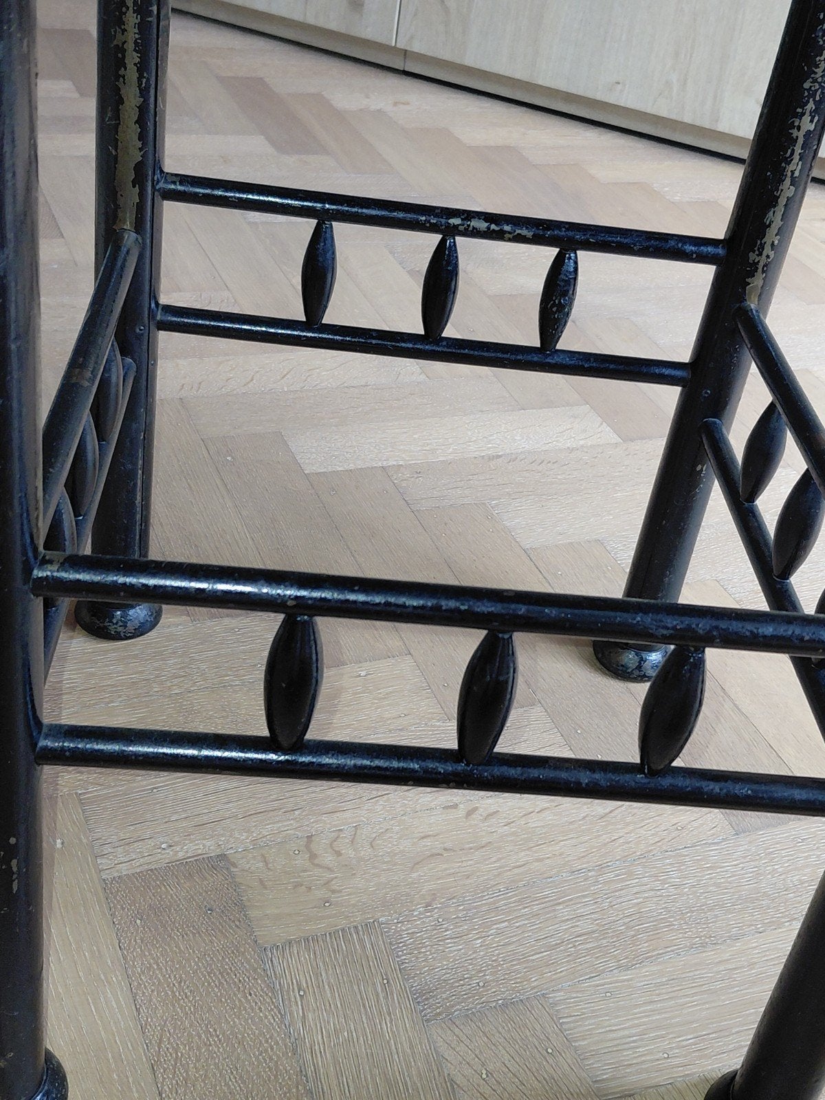Table d'appoint en cuivre avec structure noire, Maison & Meubles, Enlèvement