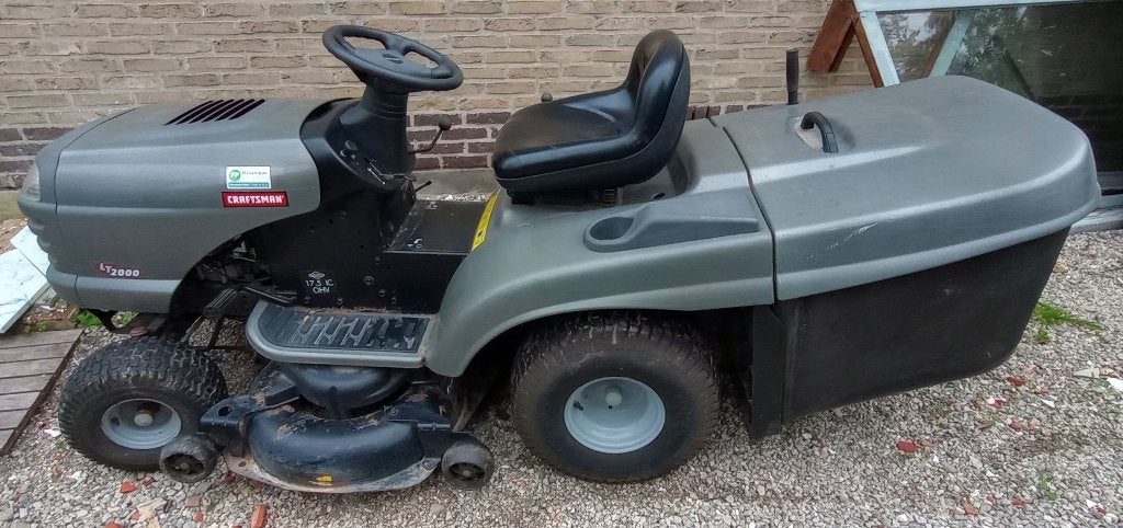 Tracteur tondeuse Craftsman, Enlèvement, Utilisé, Craftsman, 90 à 120 cm
