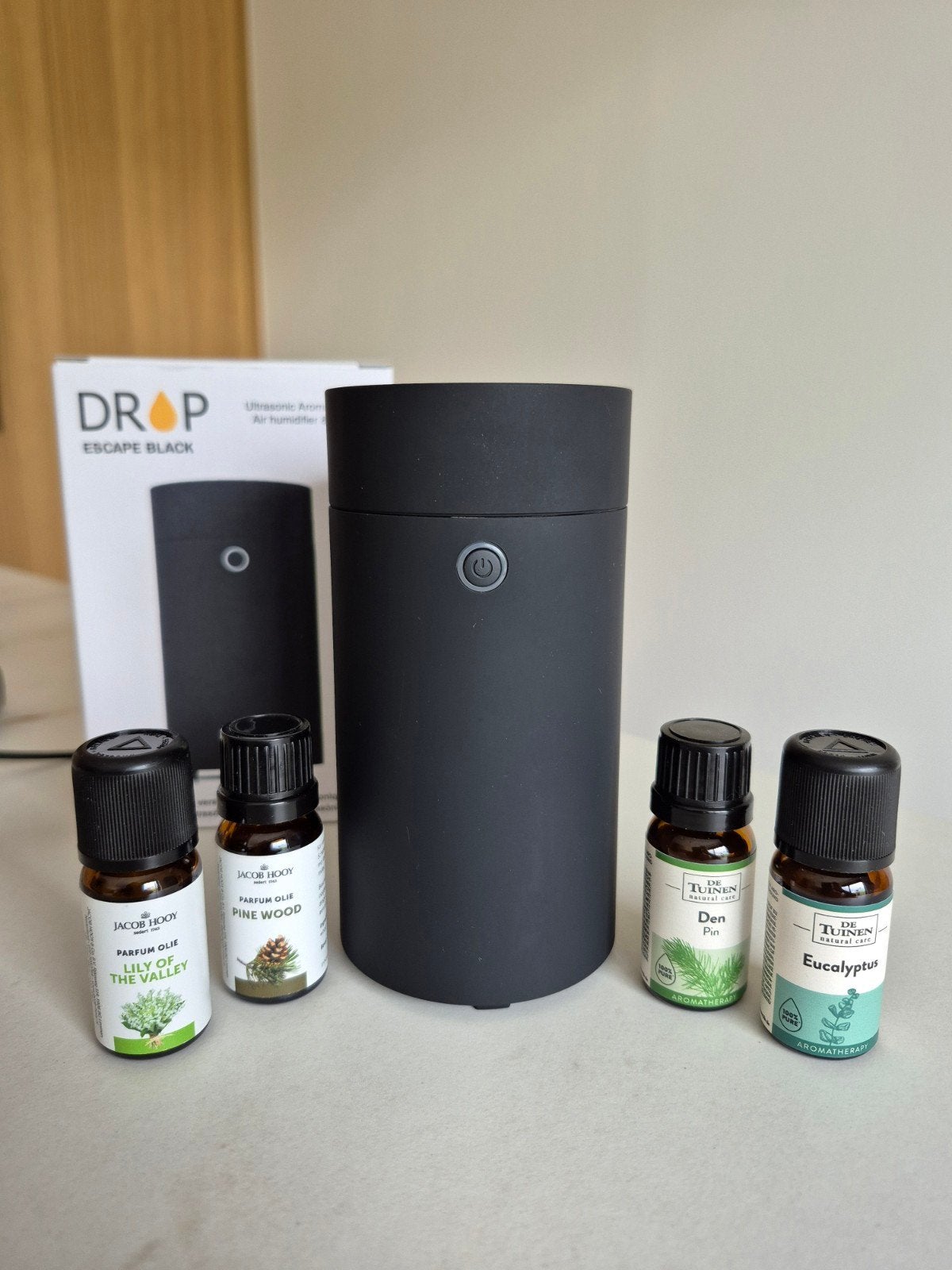 Diffuseur d'arômes Drop Escape Black, Enlèvement ou Envoi, Aroma
