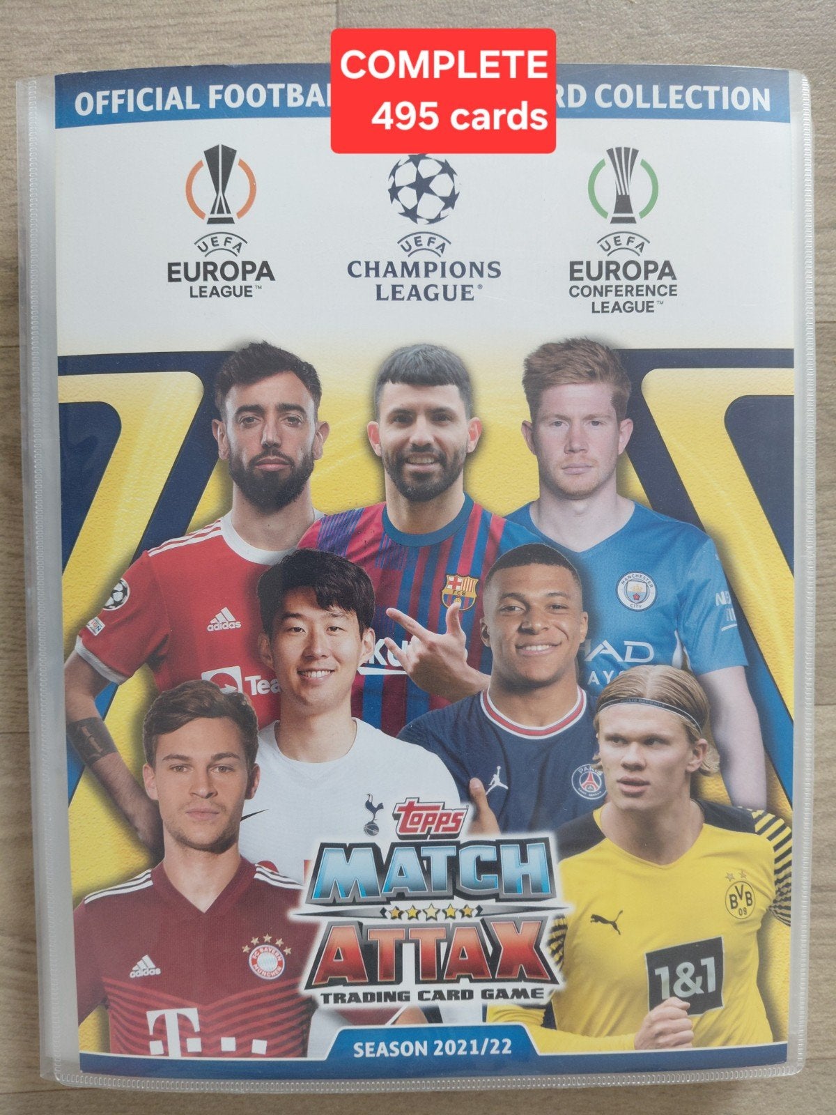 Album complet de Topps Match Attax Champions League 2021/202, Enlèvement ou Envoi