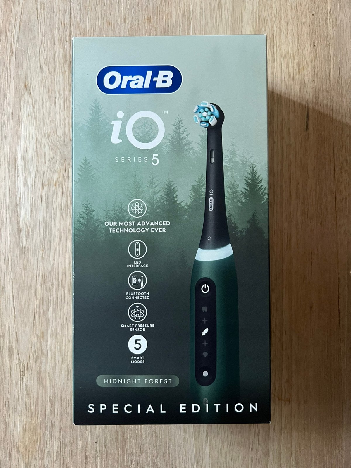 Oral-b Io5 midnight forest special edition, Bijoux, Sacs & Beauté, Beauté | Soins de la bouche, Enlèvement, Neuf, Brosse à dents