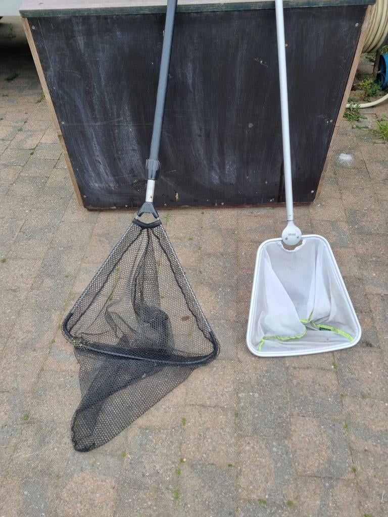 2x schepnet, Watersport en Boten, Hengelsport | Algemeen, Ophalen