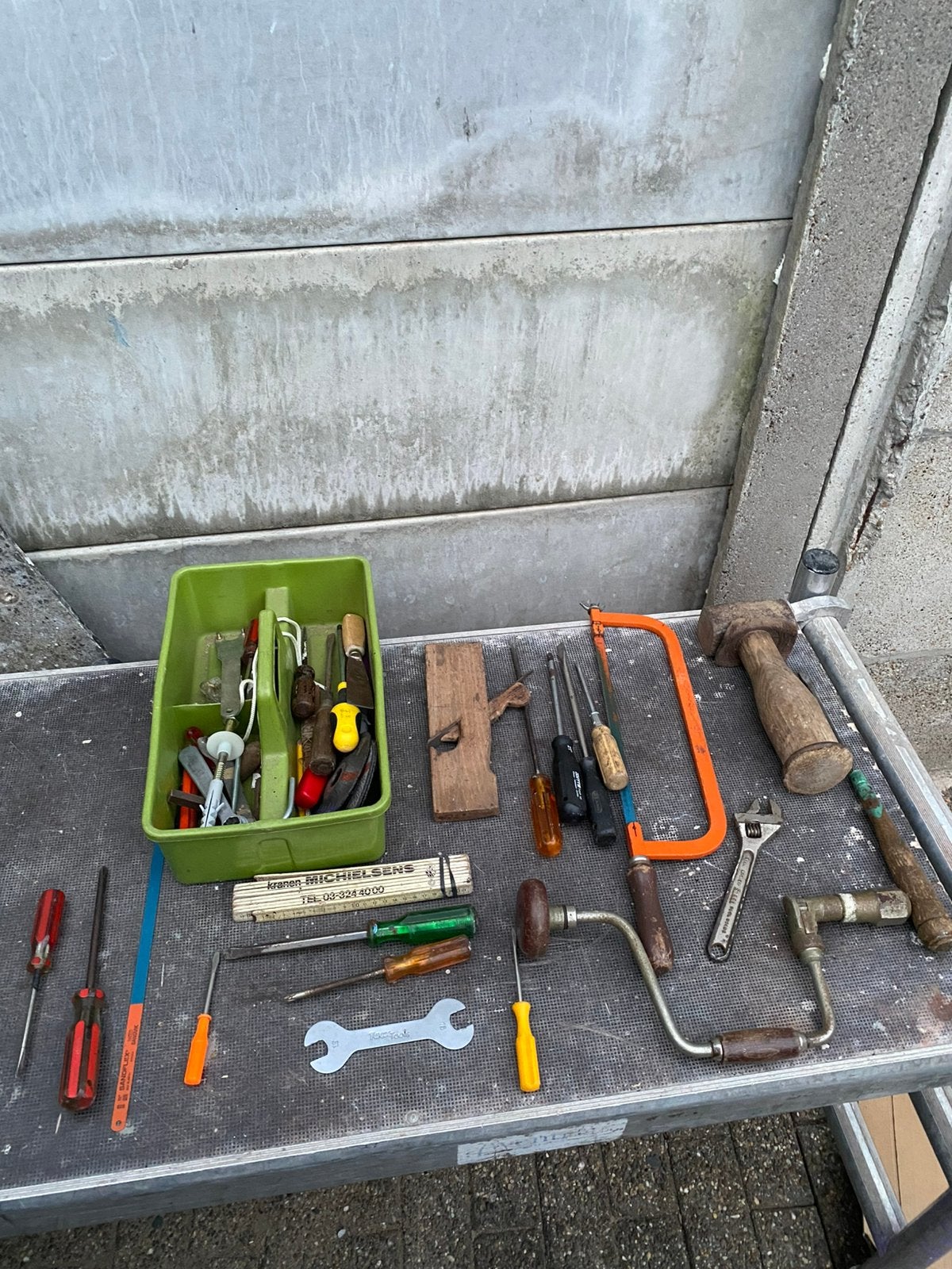 Groot lot gereedschap, Ophalen, Zo goed als nieuw
