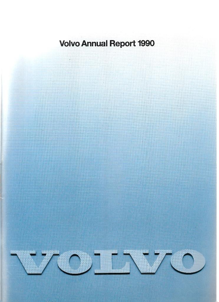 VOLVO "Annual Report", Boeken, Auto's | Folders en Tijdschriften, Ophalen of Verzenden, Zo goed als nieuw, Volvo