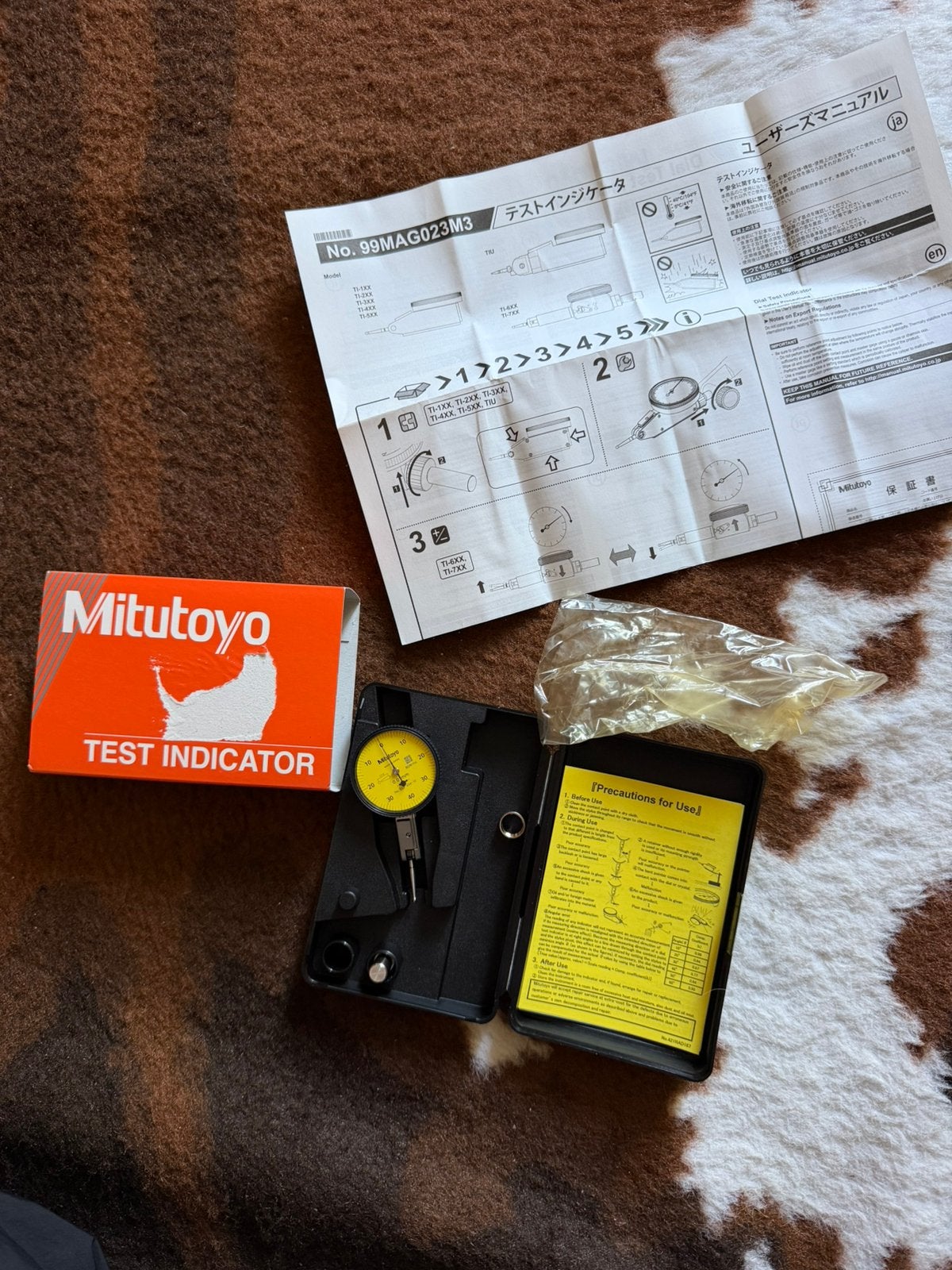 Mitutoyo wijzerplaat-testindicator, Audio, Tv en Foto, Ophalen of Verzenden, Zo goed als nieuw