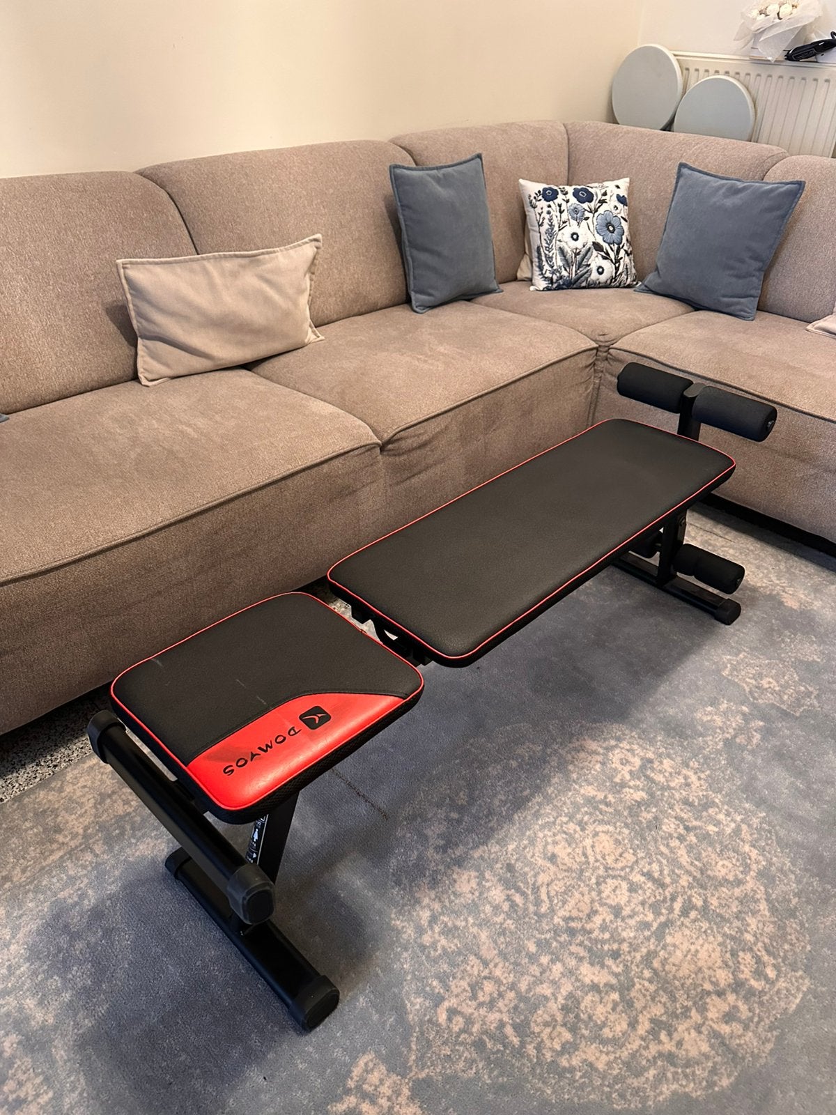 Banc fitness, Sports & Fitness, Enlèvement, Utilisé, Bras, Banc d'exercice