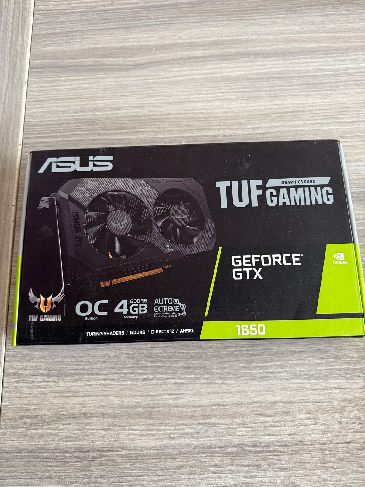 nVidia GTX 1650 4GB GPU Grafische Kaart te koop, Computers en Software, Videokaarten, Ophalen of Verzenden, Zo goed als nieuw