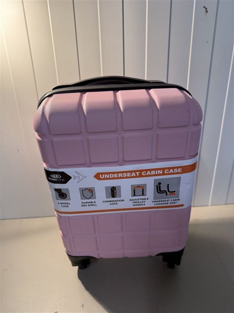 kleine reis koffer - roze - kabine koffer, Ophalen of Verzenden, Nieuw