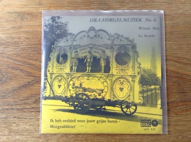 single draaiorgel de drie pruiken, CD & DVD, Vinyles Singles, Enlèvement ou Envoi, Autres genres, Housse de protection extérieure