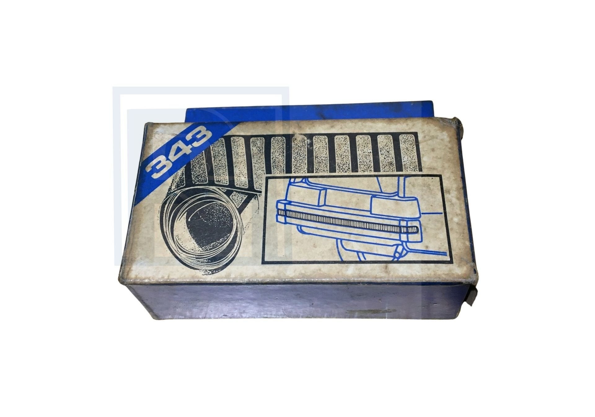 Volvo 343 bumper reflectie strip voorbumper 340-360 340-360, Ophalen of Verzenden, Nieuw, Volvo, Bumper