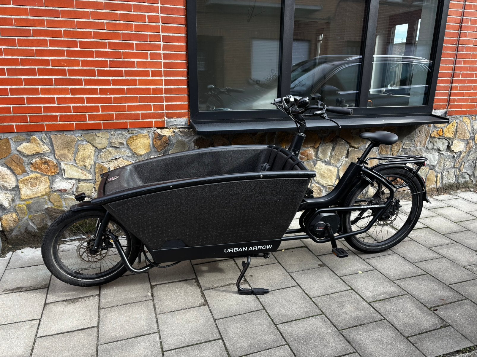 Urban Arrow Family Performance Line, Fietsen en Brommers, Gebruikt, Elektrisch, 2 kinderen, Schijfrem
