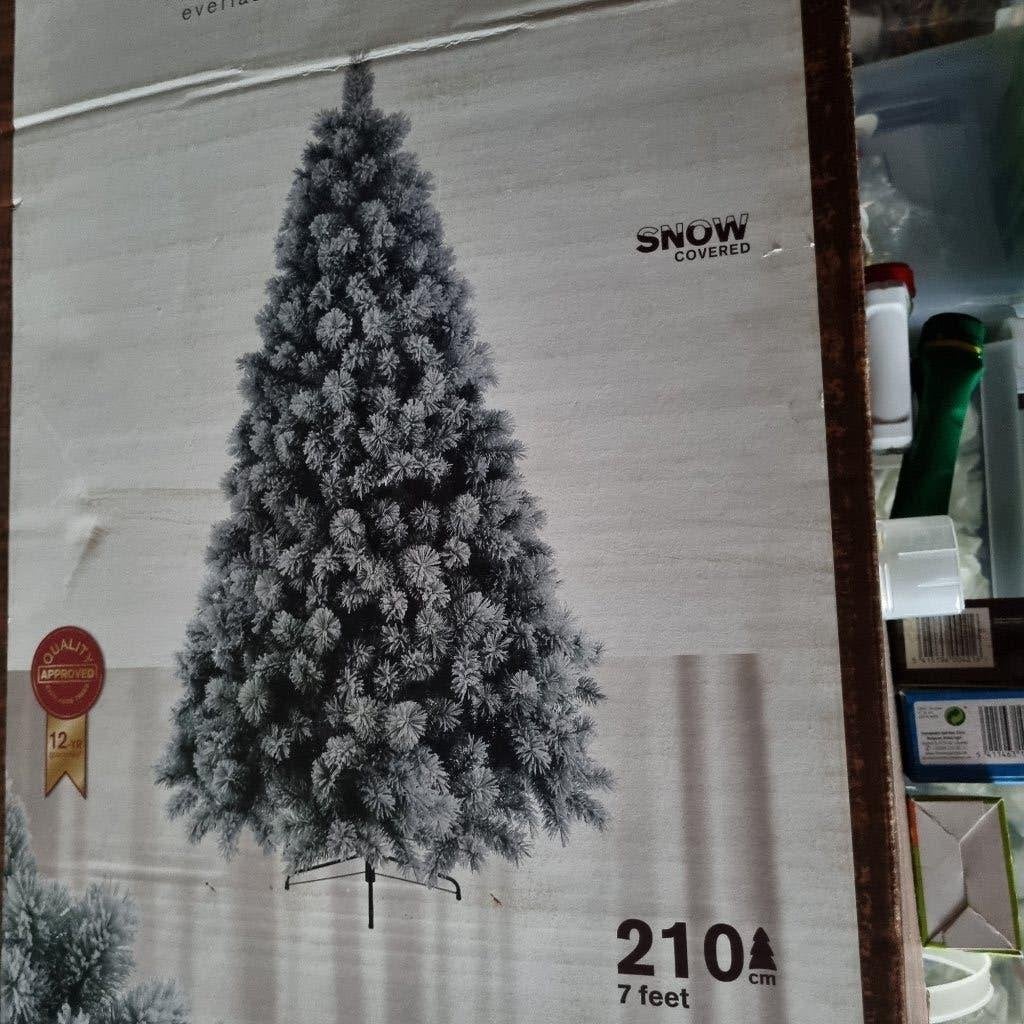 beseeuwde kerstboom, Ophalen, Zo goed als nieuw