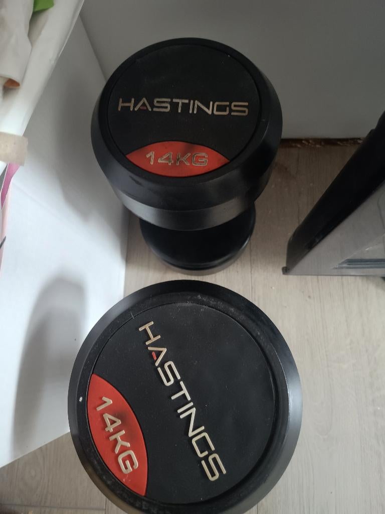 Halter 14kg, Sport en Fitness, Ophalen, Zo goed als nieuw, Dumbbell