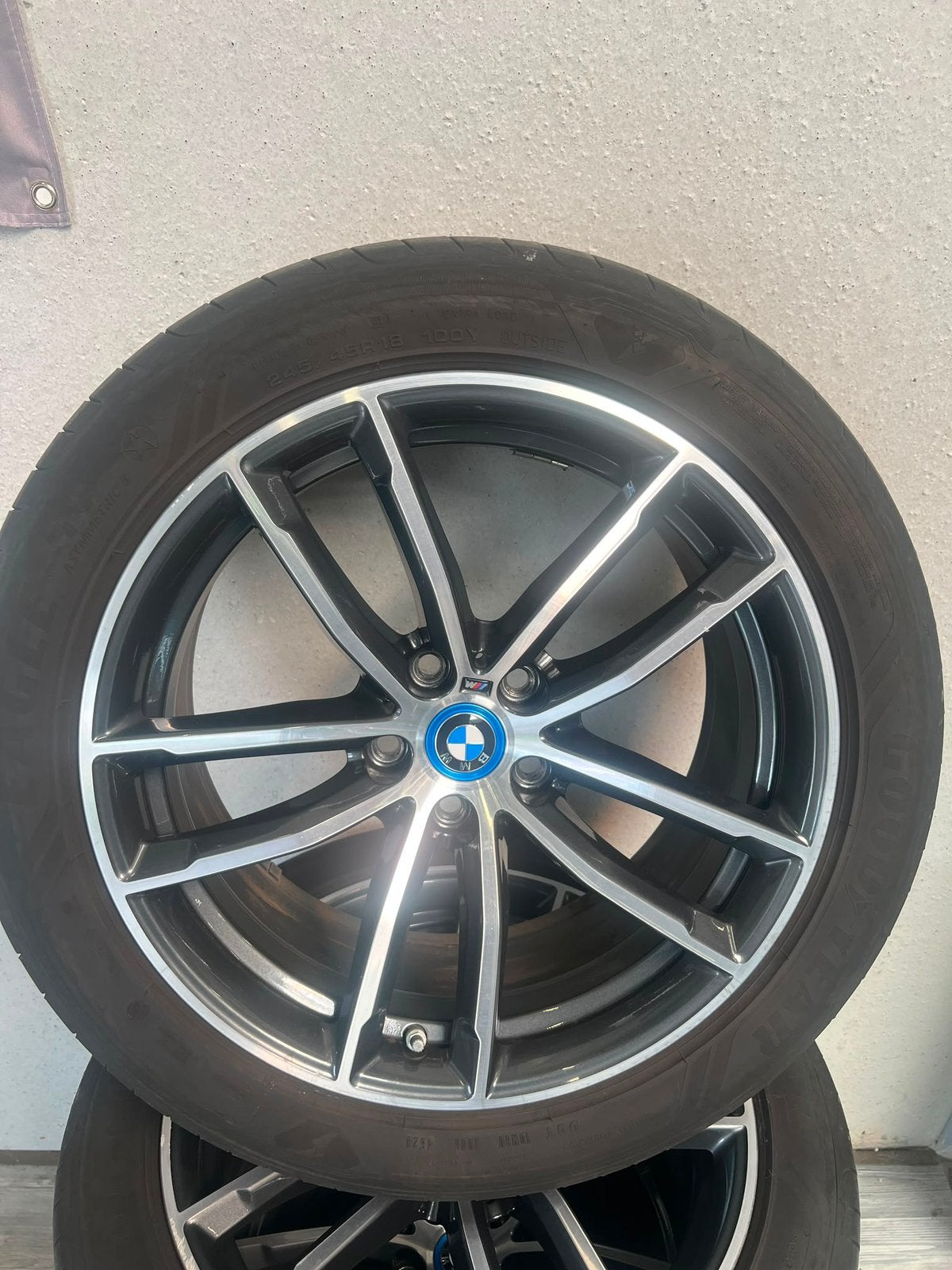 BMW 662M 18 pouces avec pneus d'été, 245 mm, Véhicule de tourisme, Pneus été, 18 pouces