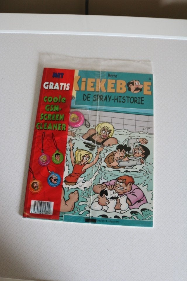 Kiekeboe  42: De spray-historie (sealed+gsm screen cleaner), Eén stripboek, Merho, Nieuw, Ophalen of Verzenden