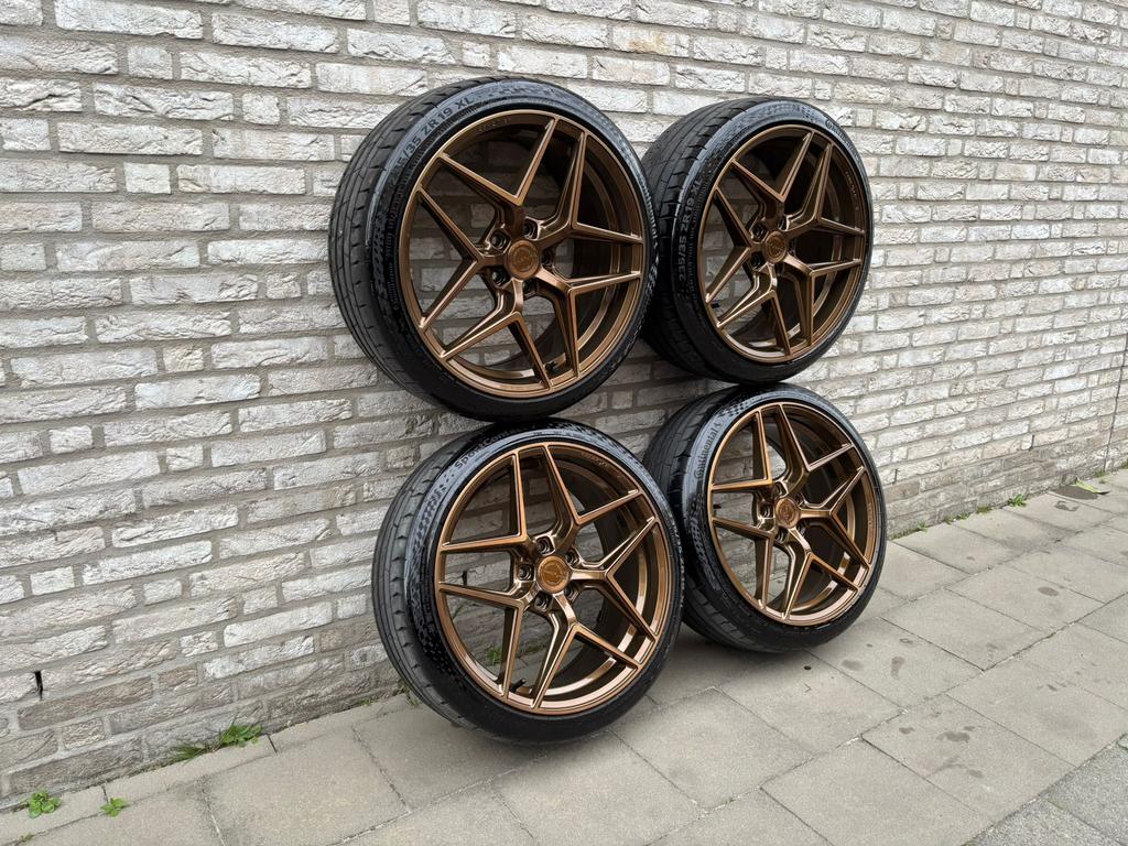 Concaver cvr2 19inch 5x112 velgen met banden, Auto-onderdelen, Ophalen