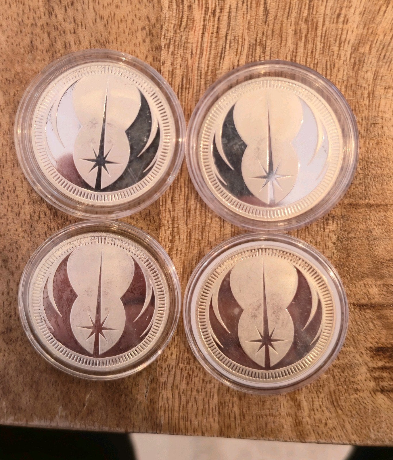 4 oz (999) Zilveren Star Wars Munten 2023 (Niue), Ophalen of Verzenden, Zilver