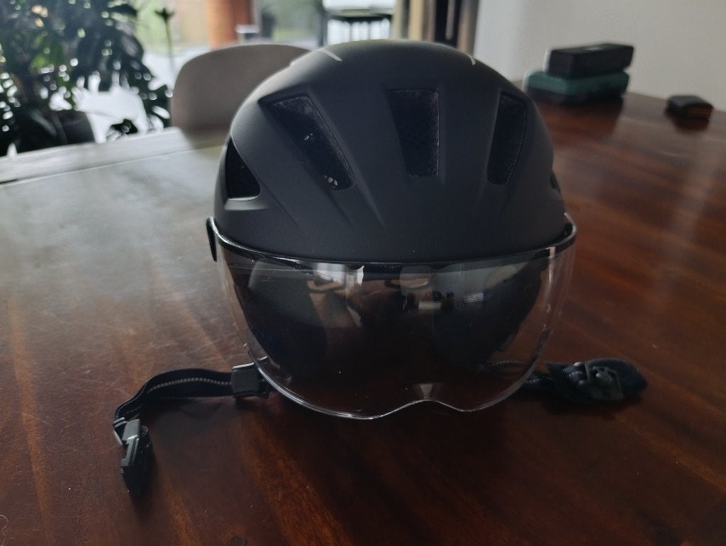 Speedpedelec helm abus 2.0 large, Fietsen en Brommers, Ophalen, Nieuw, L, Abus