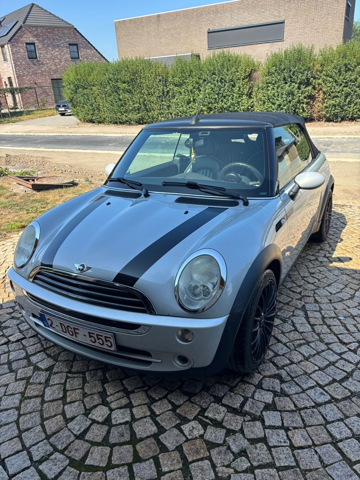 Mini sidewalk cabrio, Voorwielaandrijving, Zwart, Cabriolet, USB
