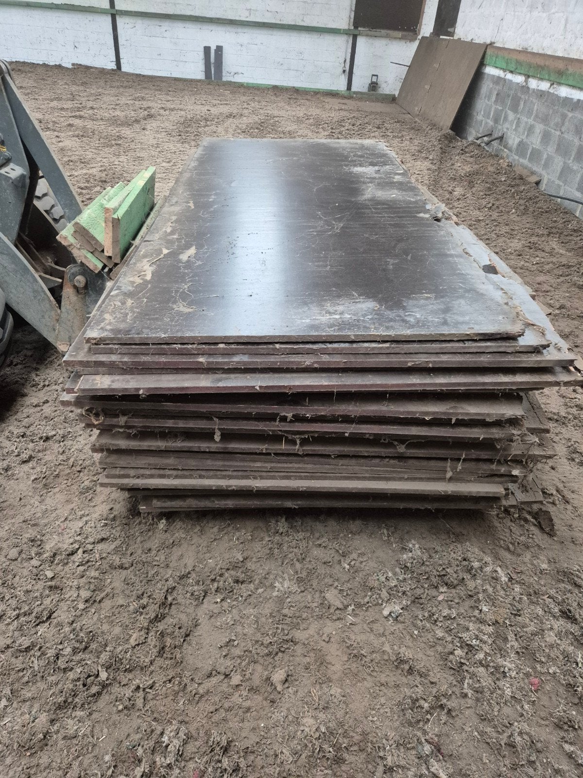 betonplex, Enlèvement
