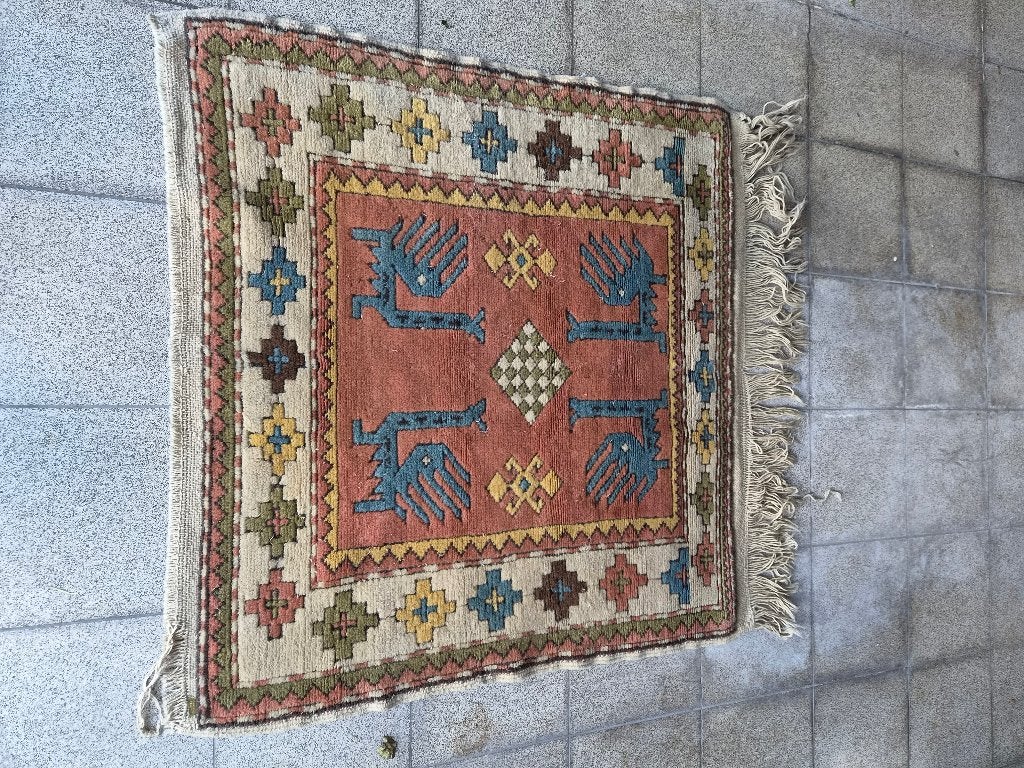 Tapis ancien du Caucase et du Karabagh noué à la main, Antiquités & Art, Tapis & Textile, Enlèvement