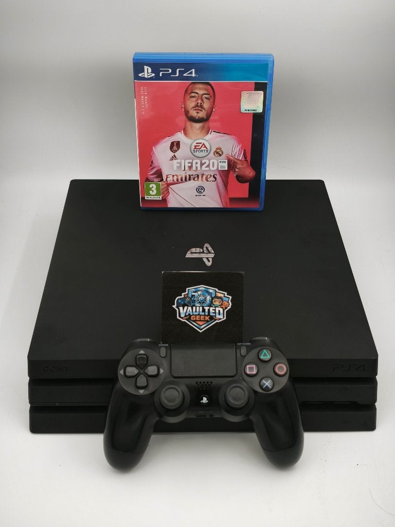 PS4 Pro 1TB Firmware 11.50 + FIFA 20, Enlèvement ou Envoi, Avec 1 manette, Reconditionné, 1 TB
