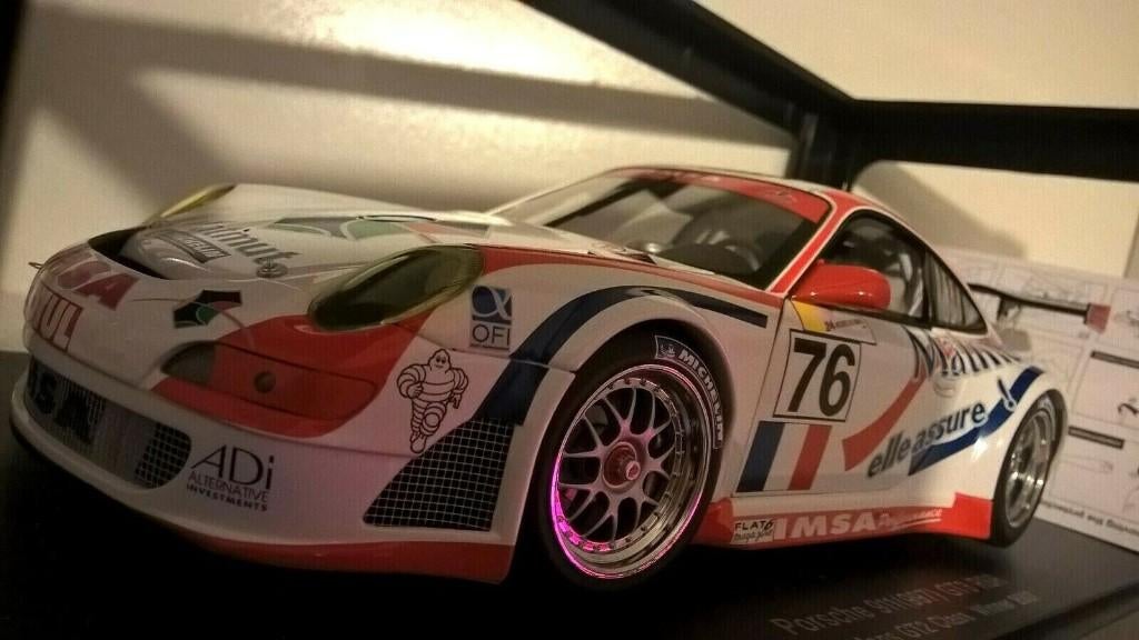 1/18 Porsche 997 GT3 RSR GT2 Class Winner 24h Du Mans 2007, Enlèvement, Neuf, Voiture, Autoart