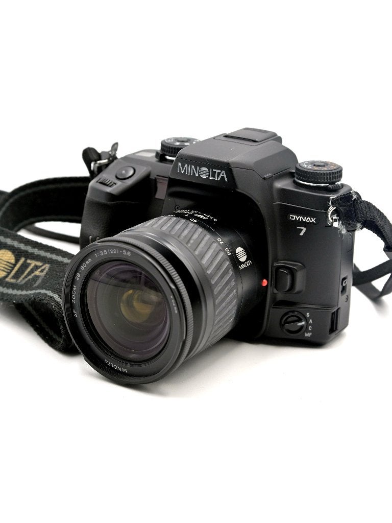 Minolta Dynax 7 + Minolta AF 28-80mm f/3.5-5.6, TV, Hi-fi & Vidéo, Enlèvement ou Envoi, Utilisé, Reflex miroir, Minolta