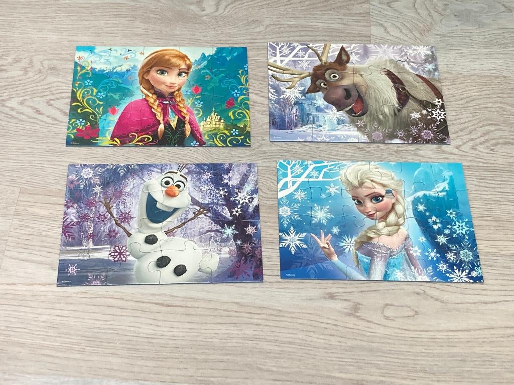 Puzzel frozen, Ophalen of Verzenden, Gebruikt
