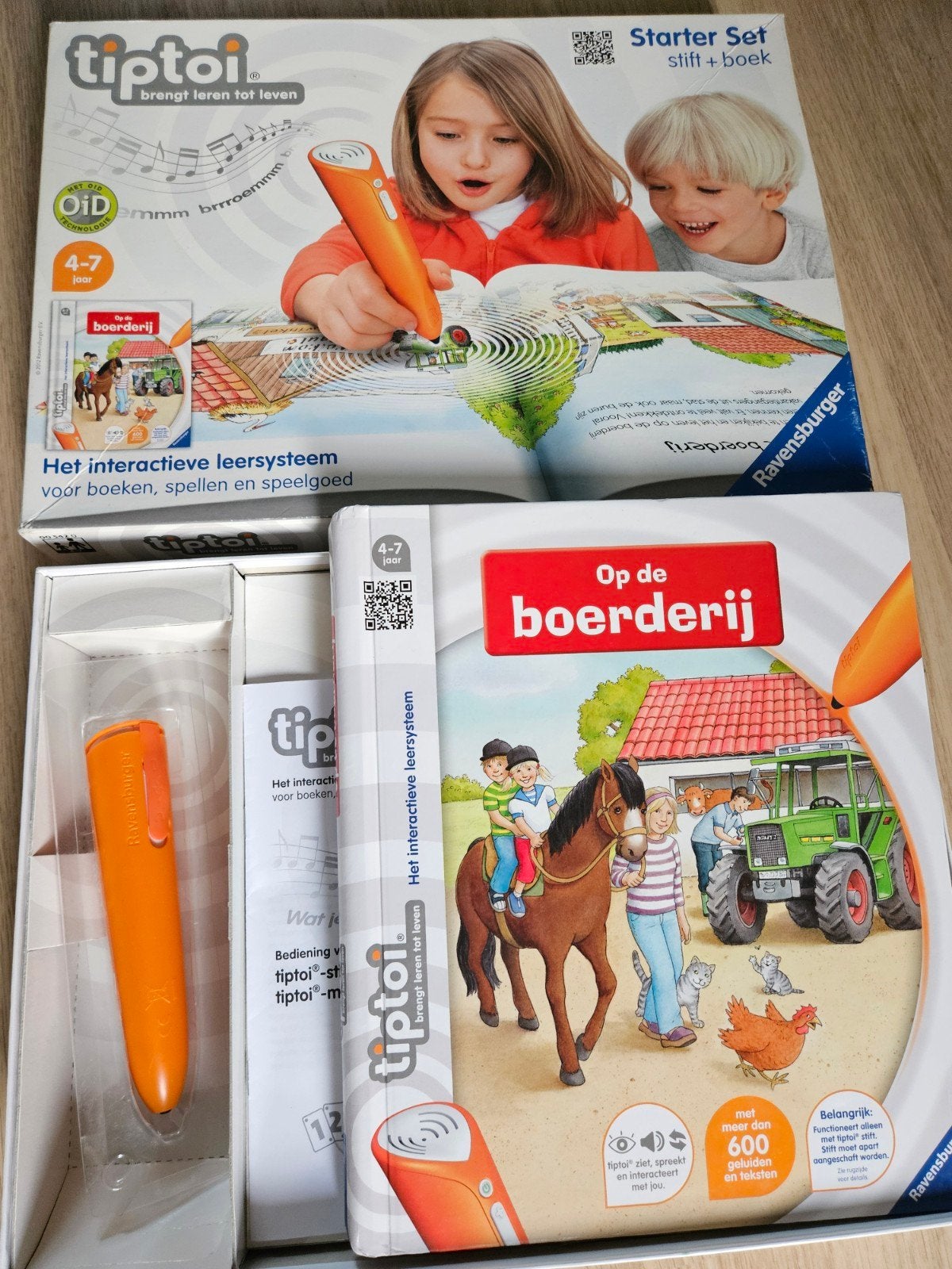 Tiptoi starterset de boerderij met pen, Enfants & Bébés, Jouets | Éducatifs & Créatifs, Enlèvement