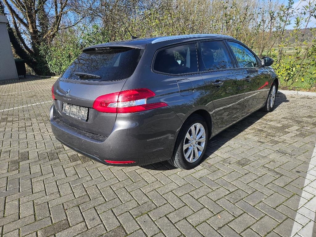Peugeot 308 1.5 HDi SW ✅112.907 KM ✅ACHTERUITRIJCAMERA, Voorwielaandrijving, Stof, 4 cilinders, Zwart