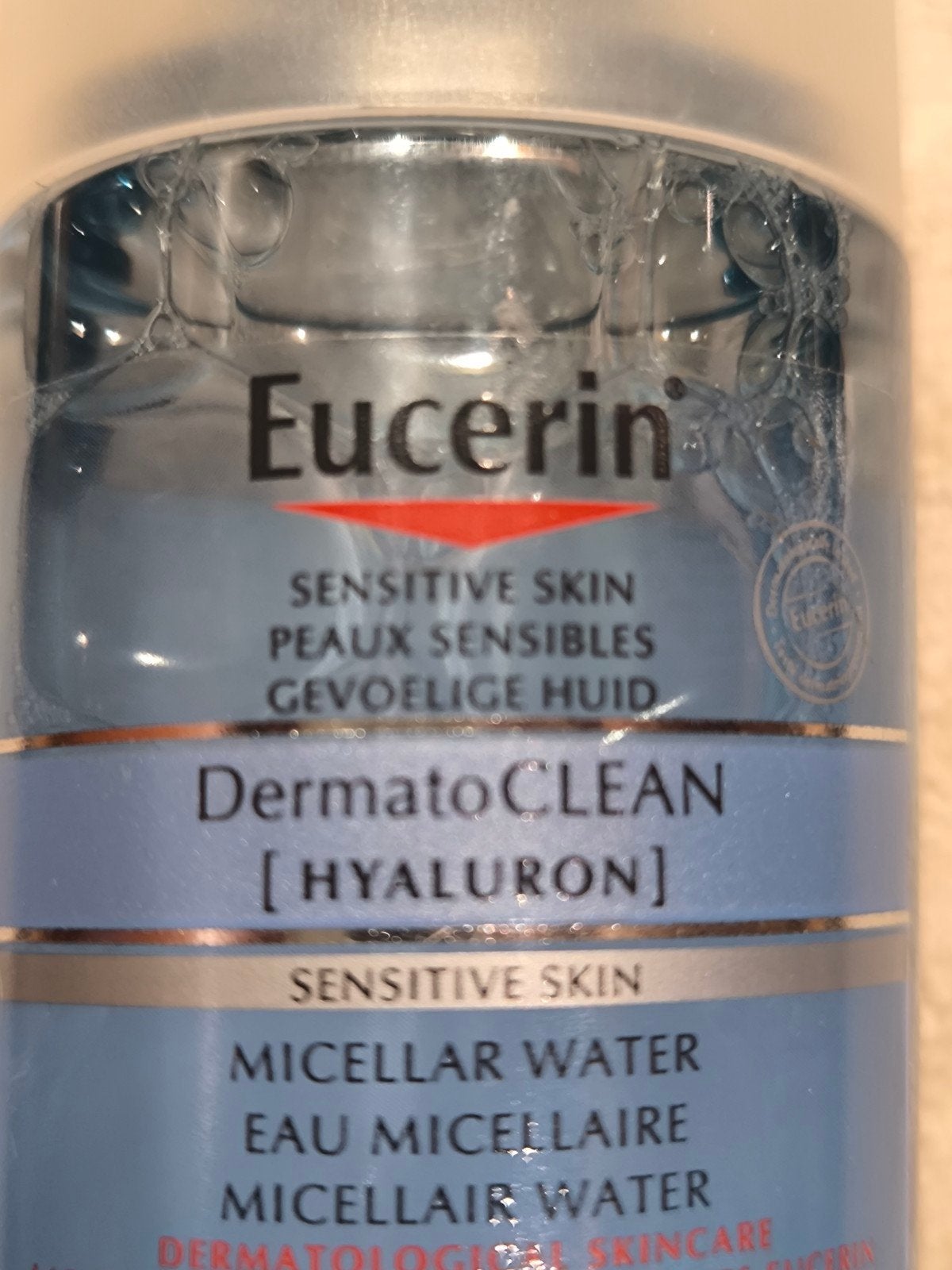 Eucerin dermatoclean, Ophalen