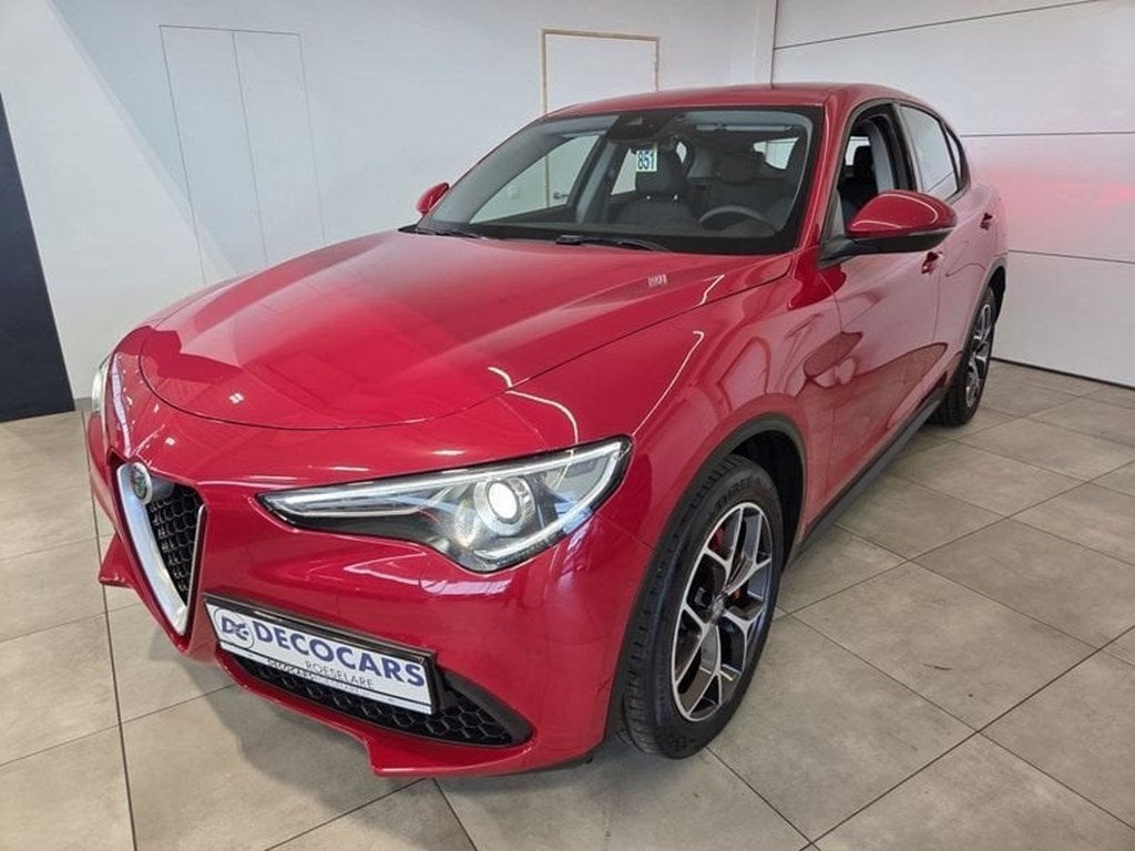 Alfa Romeo Stelvio Camera, Cruise control, Keyless, Automaa, Rouge, Achat, Euro 6, Noir