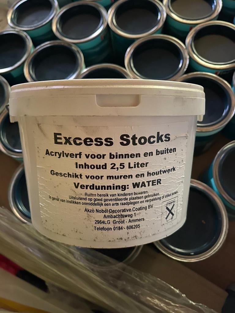 Rood Verf, Doe-het-zelf en Bouw, Ophalen of Verzenden, Rood, Verf