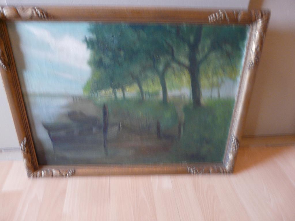 peinture de H.WILLEM, Enlèvement