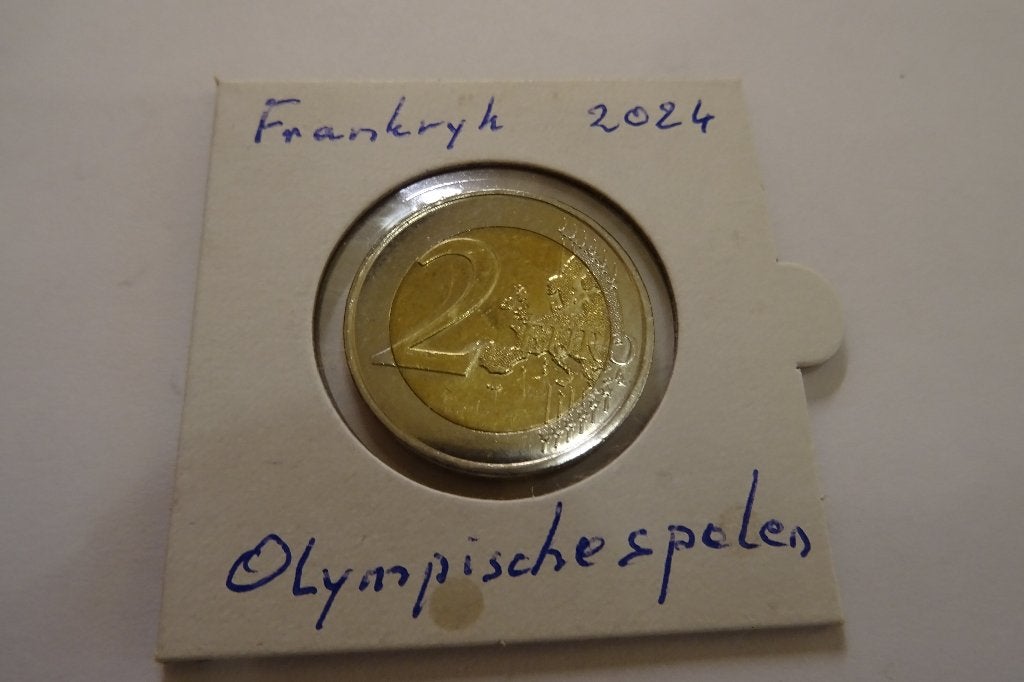 2 Euro muntstuk Parijs 2024 Olympische spelen, Ophalen of Verzenden, Frankrijk, 2 euro, Losse munt