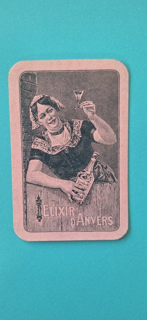 Carte à jouer Elixir d'Anvers Bal & Co_Antwerpen_2, Enlèvement ou Envoi, Utilisé, Carte(s) à jouer