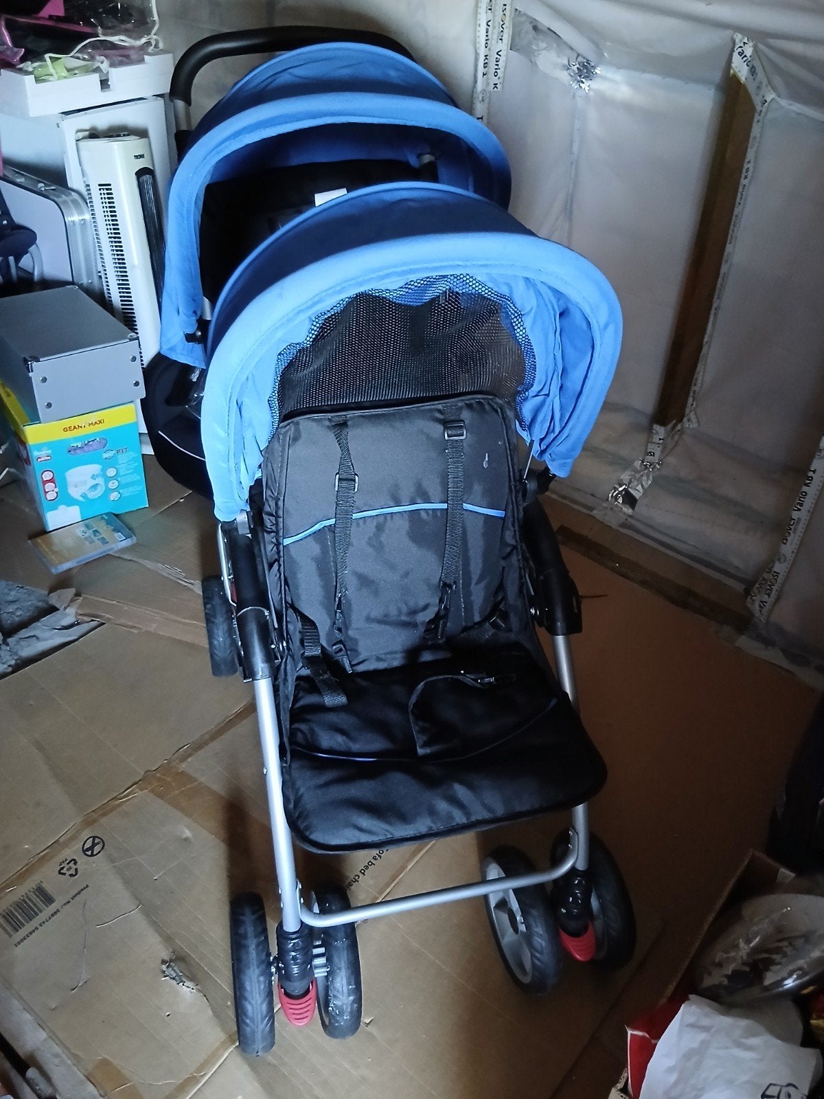 Tweeling buggy, Kinderen en Baby's, Buggy's, Ophalen