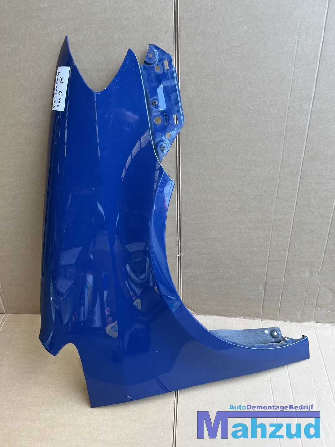 VW TOURAN Blauw rechts zijscherm voorscherm, Volkswagen, Volkswagen AG, Vw@volkswagen.de, Utilisé