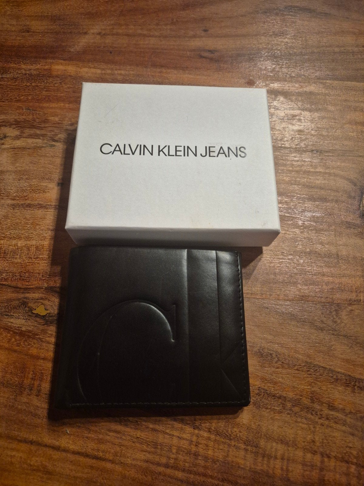 Calvin Klein portomonee, Autres marques, Cuir, Comme neuf, Enlèvement