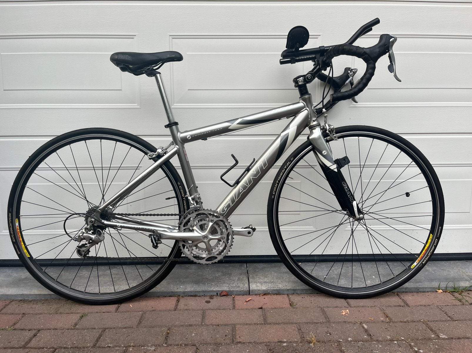 Giant OCR Compact Road S racefiets., Ophalen, Gebruikt, Velgrem, Aluminium