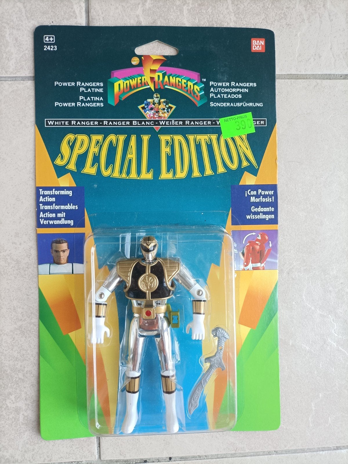 vintage power rangers special edition 1995  blister sealed, Antiek en Kunst, Ophalen