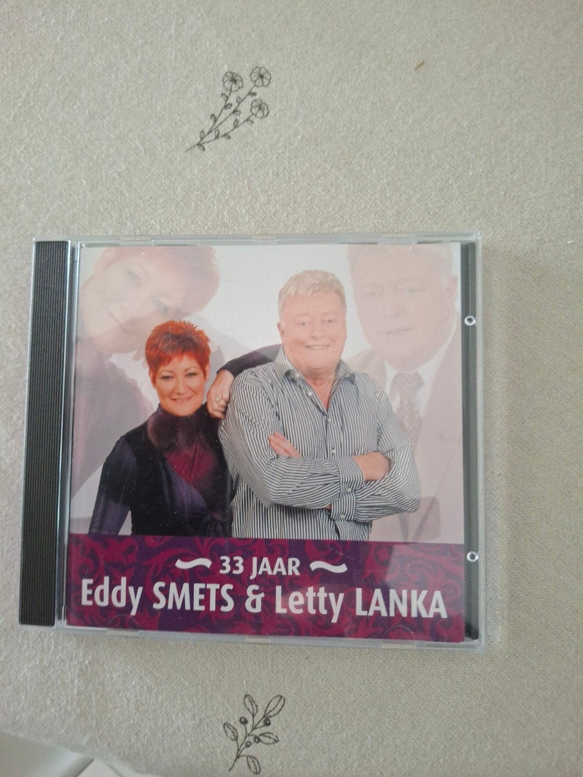 cd 33 jaar eddy smet & letty lanka, Cd's en Dvd's, Ophalen of Verzenden
