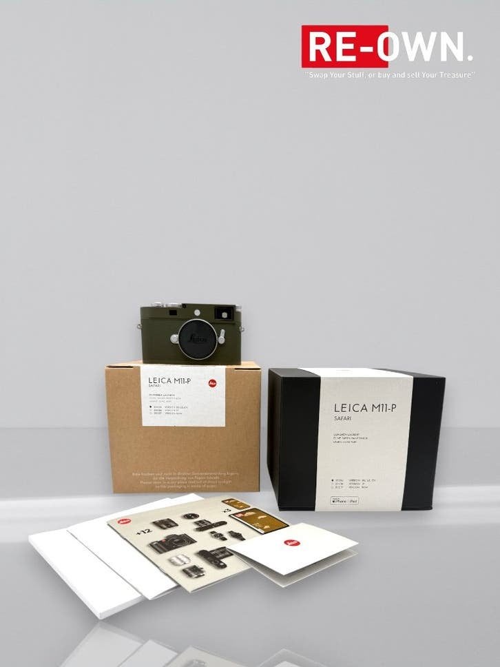 LEICA M11-P SAFARI 20235 | NIEUWSTAAT | DOOS | BON, TV, Hi-fi & Vidéo, Sans zoom optique, Enlèvement ou Envoi, 60 mégapixels, Leica