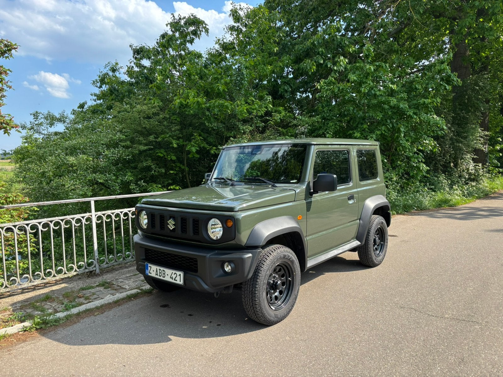 Suzuki Jimny 2024, Jungle Green, 10 000 km, Autos, Suzuki, 75 kW, USB, Euro 6, Entreprise