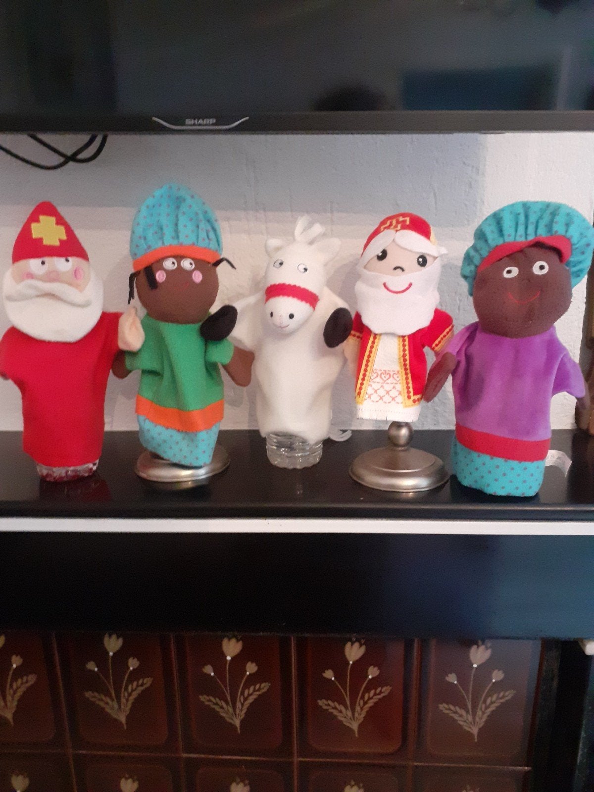 Sinterklaaspoppen Pietermannen en paard van Sinterklaas, Ophalen of Verzenden